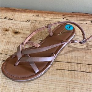 Tan sandals